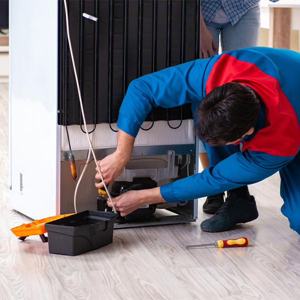 how much do you charge for refrigerator repair services in Snover MI